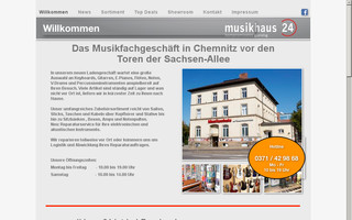 musikhaus24-chemnitz.de website preview