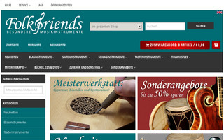 folkfriends.com website preview