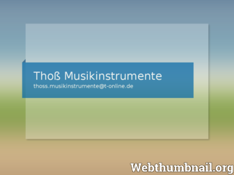 musikinstrumentethoss.de website preview