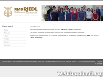 rmb-riedl.de website preview