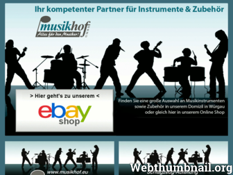 musikhof.eu website preview