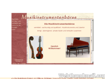 musikinstrumentenboerse.de website preview