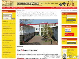 musikzentrum-freiburg.de website preview