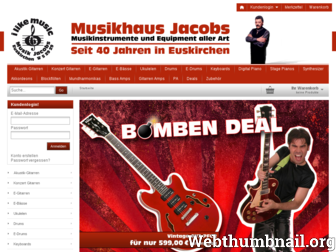 musikhaus-jacobs.eu website preview