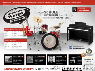 musikhaus-wurps.de website preview