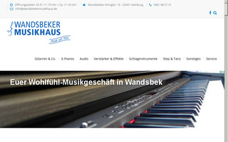 wandsbekermusikhaus.de website preview