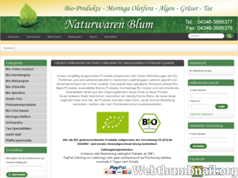 naturprodukte-blum.de website preview