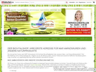 biovitalshop.de website preview