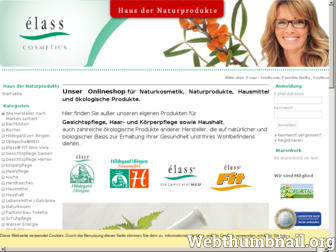 naturprodukte-naturkosmetik-onlineshop.de website preview