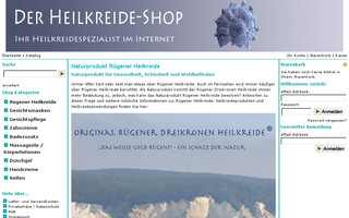 heilkreide-shop.de website preview