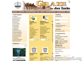 graze.eu website preview