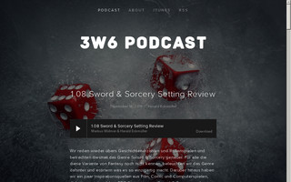 3w6-podcast.com website preview