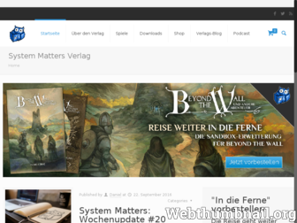 system-matters.de website preview
