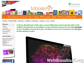 mouseart-muenchen.de website preview