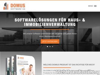 domus-software.de website preview