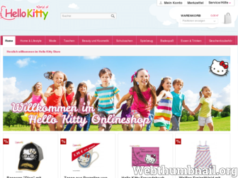 kitty-onlineshop.de website preview