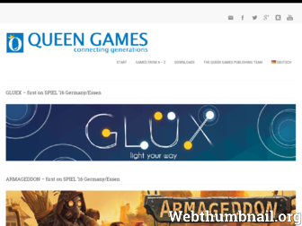 queen-games.com website preview