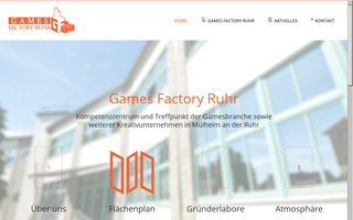 gamesfactory-ruhr.de website preview