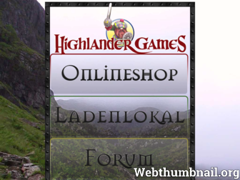 highlander-games.de website preview