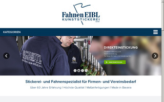 fahnen-eibl.de website preview