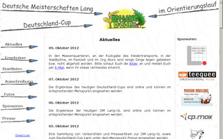 dmlang2012.de website preview