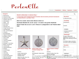perlen-elle.de website preview