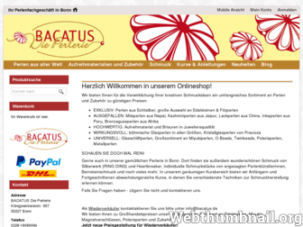 bacatus.eu website preview