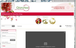 glanzfee.de website preview