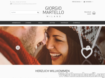giorgiomartello.de website preview