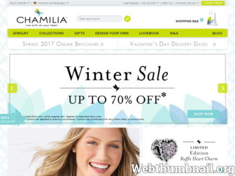 de.chamilia.com website preview