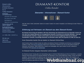 diamanten-diamant.de website preview