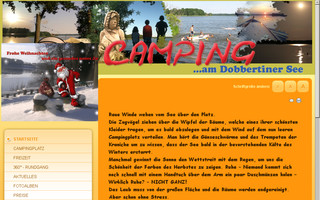 campingplatz-dobbertin.de website preview