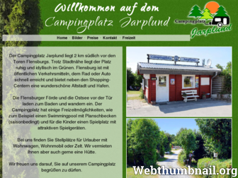 campingplatz-jarplund.de website preview