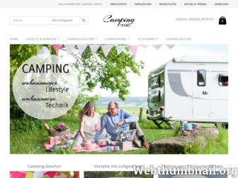 camping-trend.de website preview