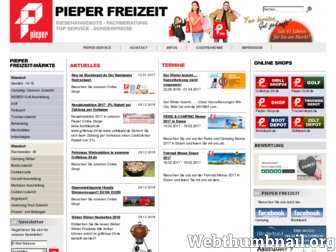 pieper-freizeit.de website preview