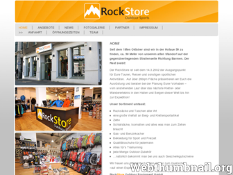 rockstore-wuppertal.de website preview