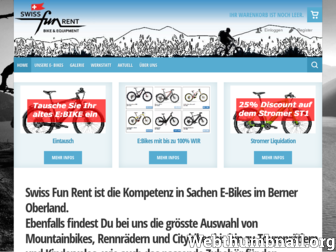 swissfunrent.ch website preview
