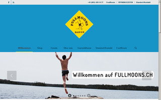 fullmoons.ch website preview