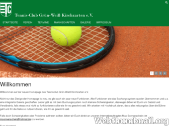 tennisclub-kirchzarten.de website preview