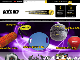 pros-pro.com website preview