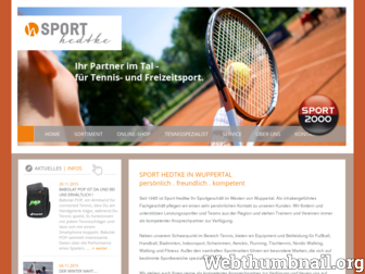 sport-hedtke.de website preview