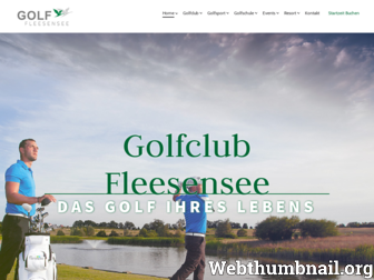 fleesensee-golfclub.de website preview