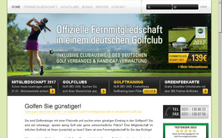 golf-web-marketing.de website preview
