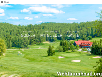 golf-oberpfalz.de website preview