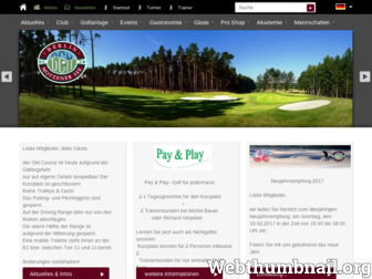 golfclubmotzen.de website preview