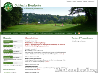 golfen-in-herdecke.de website preview