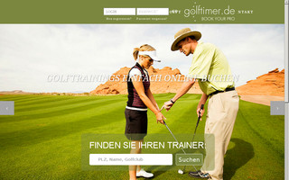 golftimer.de website preview
