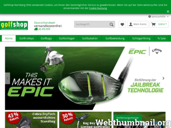 golfshop-nuernberg.de website preview