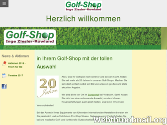 golfshop-ziesler.de website preview