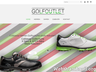 online-golfshop.com website preview
